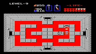 The Legend of Zelda Level 9 Dungeon Second Quest