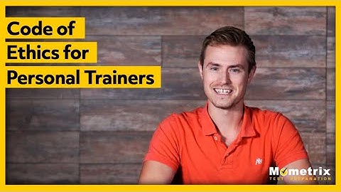 Code of Ethics for Personal Trainers
