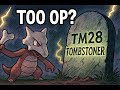 How OP would TM28 Tombstoner be in Pokemon Yellow?