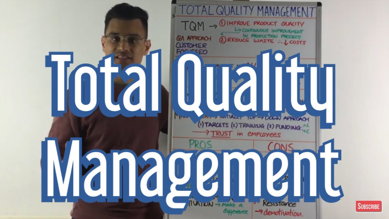 Total Quality Management TQM - YouTube