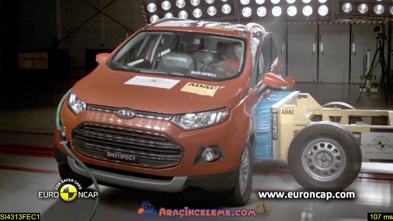 Euro Ncap Ford Ecosport 13 Crash Test Youtube