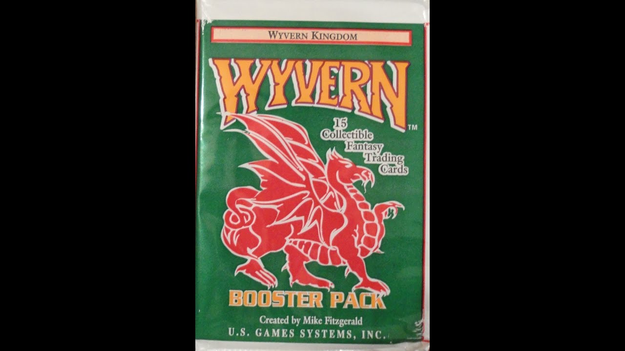 wyvern booster box 1994 Wyvern CCG TCG Limited Edition Booster Pack NEW FACTORY SEALED X6