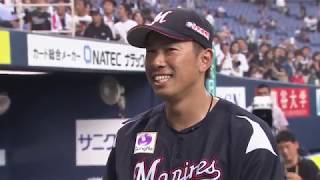 2019年5月21日 千葉ロッテ・角中選手ヒーローインタビュー