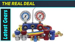 `MASTERCOOL 134A/1234Yf Dual Aluminum Gauge Set: Pro AC Powerhouse