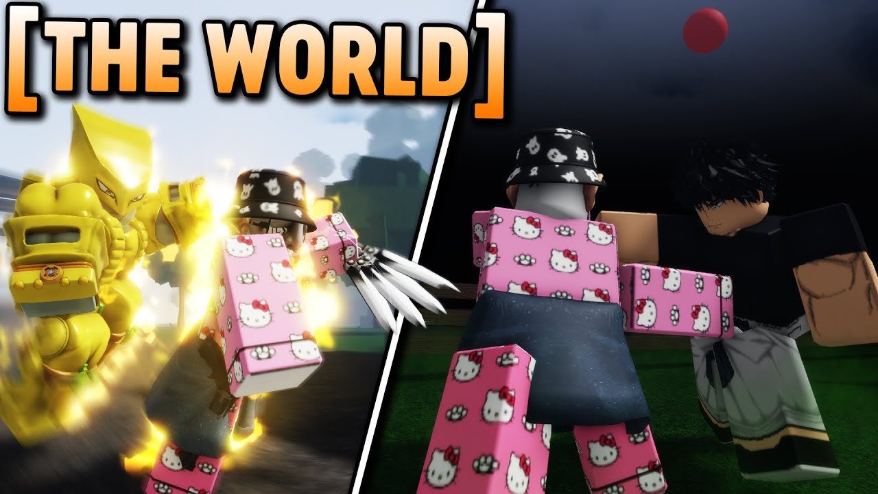 This JJK GAME added THE WORLD... | Roblox Curse Battlegrounds