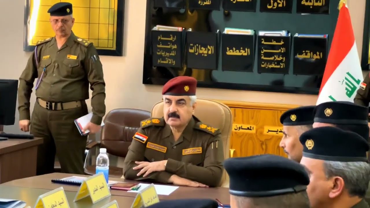 معاون رئيس أركان الجيش للميرة يزور مديرية الأشغال