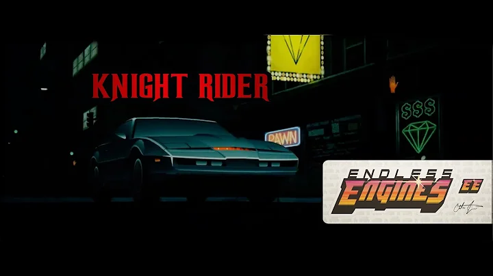 3D VEHICLE Endless Engines Challenge, knight rider, @pwnisher @digitalyeamin#endlessengines