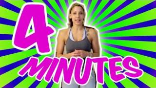 You Have 4 Minutes #1 : Fat Burning Tabata Workout - Music - Timer - Clock