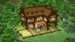 Minecraft: How To Build a Survival Base Tutorial(#34) | 마인크래프트 건축, 야생 생존기지, 인테리어 by IrieGenie 221,012 views 1 year ago 22 minutes