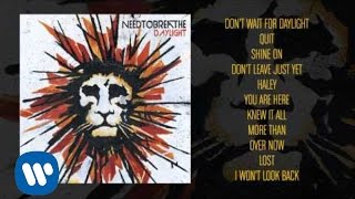 NEEDTOBREATHE - "Don't Leave Just Yet" [Official Audio] chords