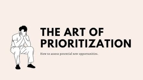 The Art of Prioritization   Maximizing Efficiency in Everyday Life