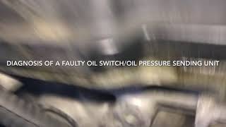 Chrysler Sebring 2.7 v6 Diagnosis and Repair Of Oil Switch/Oil pressure sending unit