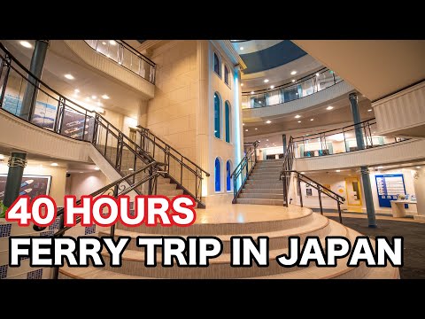 The Longest Ferry Trip in Japan (NAGOYA → SENDAI → HOKKAIDO).