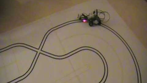 NXT Zig-Zag Double Line Follower With Crossroad 2