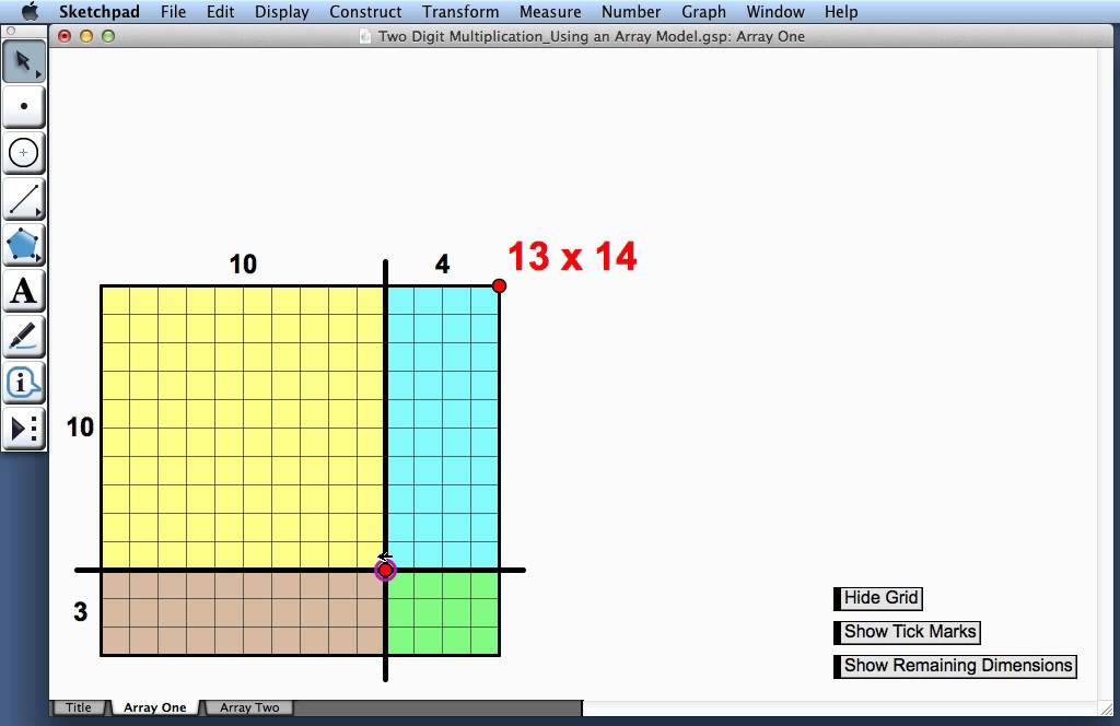 two-digit-multiplication-using-an-array-model-youtube