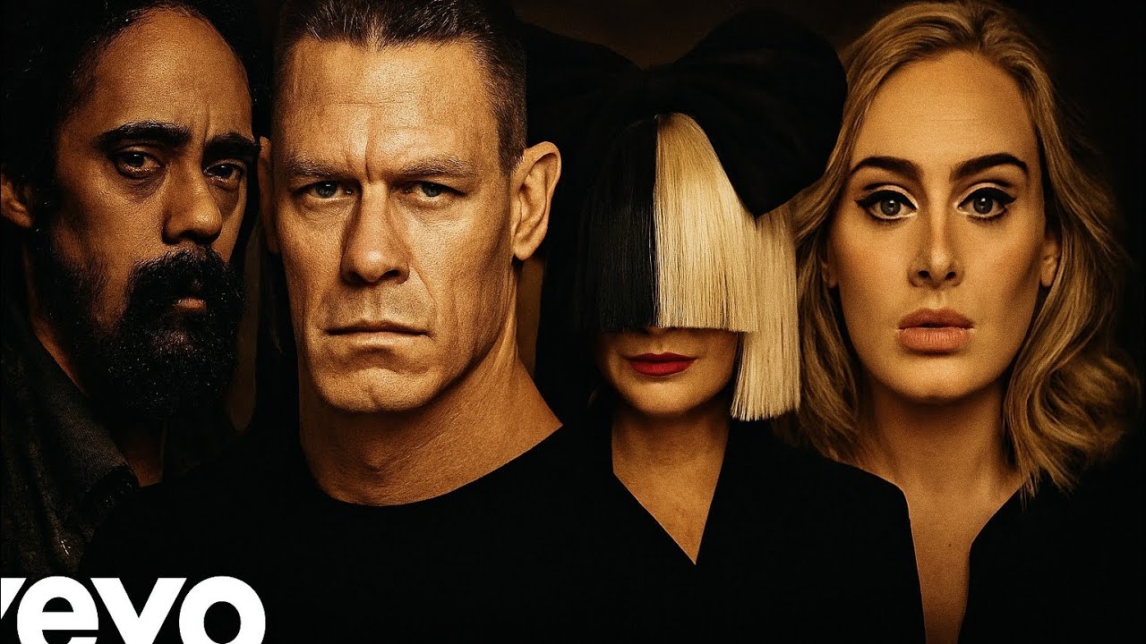 Damian Marley ft Sia & Adele - Never Give Up (John Cena Retirement Tribute Song)