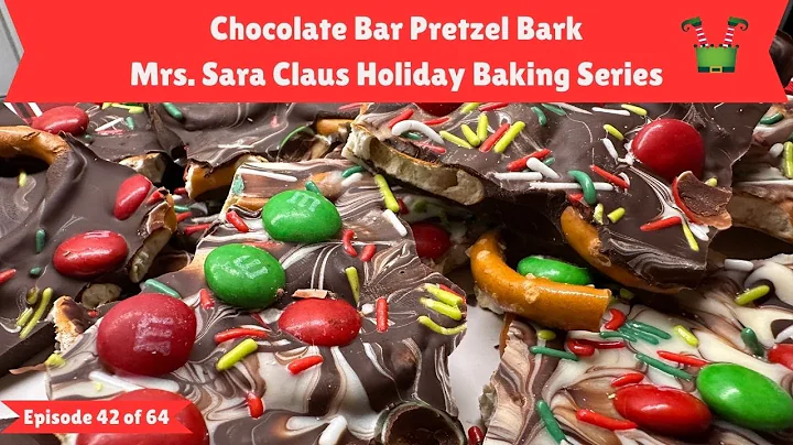Chocolate Bar Pretzel Bark- A EASY 3 Ingredient Recipe