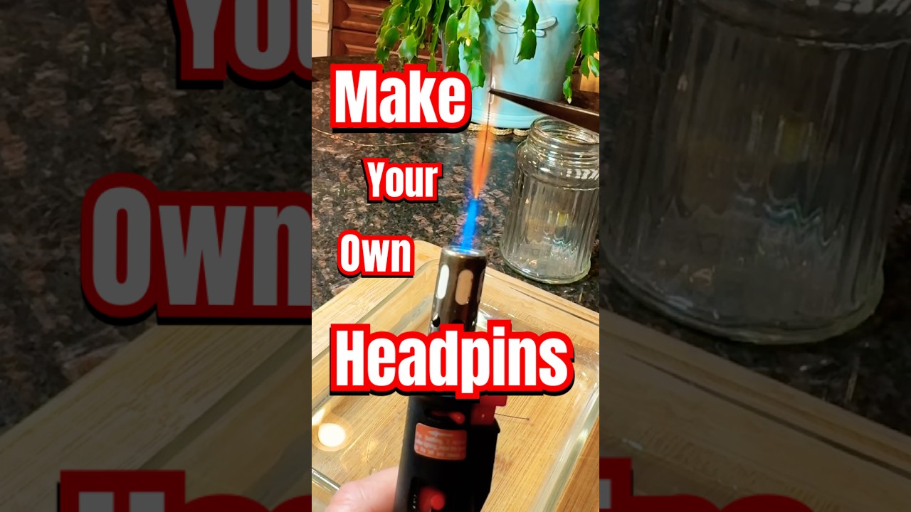 How to Make Copper Wire Headpins | Easy DIY Torch Technique for Jewelry Makers