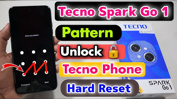 Tecno Spark Go 1 Hard Reset || Tecno Spark Go 1 Lock Forgot Kaise Kare ⚡⚡