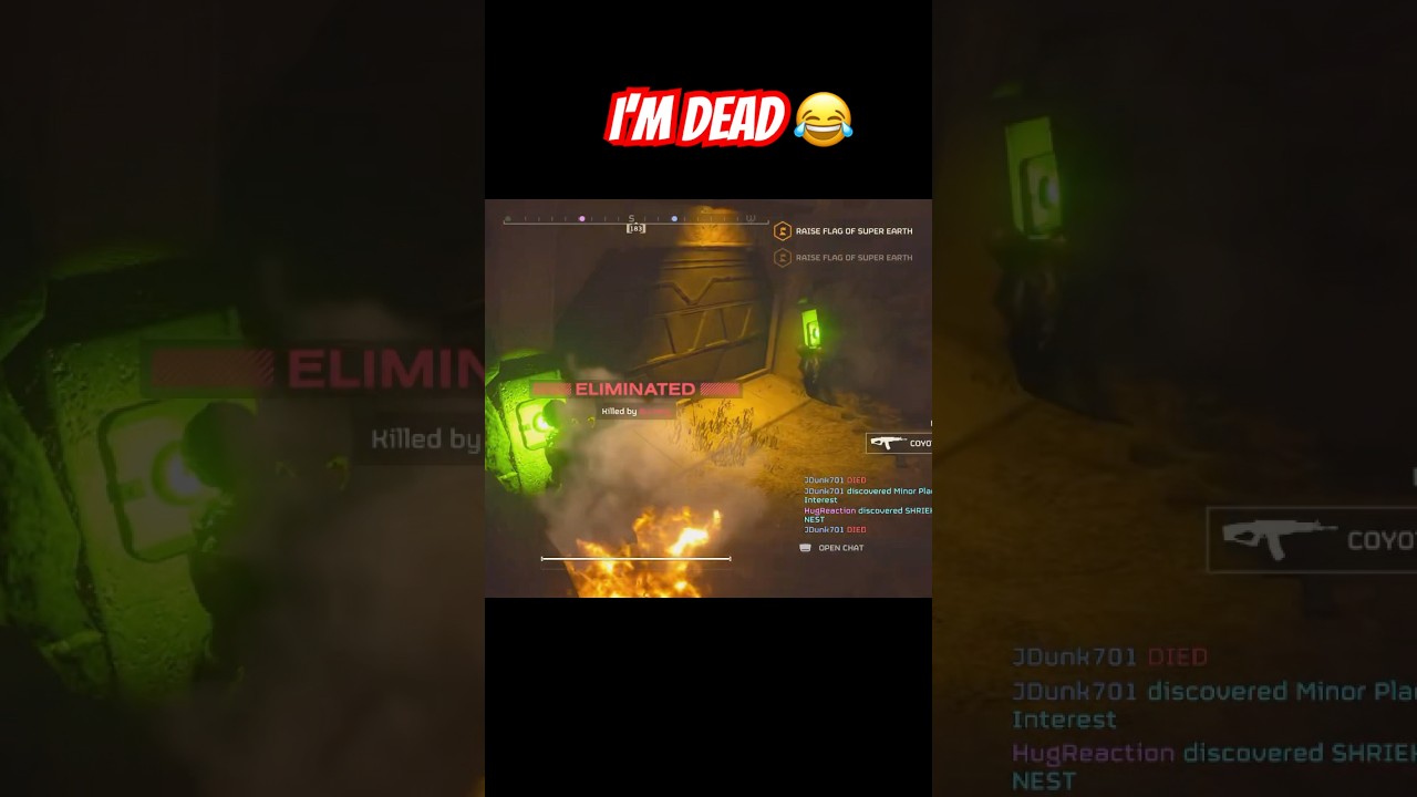 What a Fail #helldivers2 #funny#coop#hilarious#dragonroach#charger#ps5