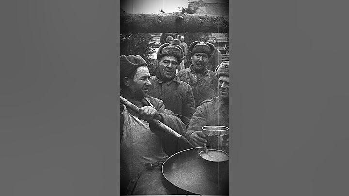 Что сделали советские солдаты с немцами у полевой кухни?