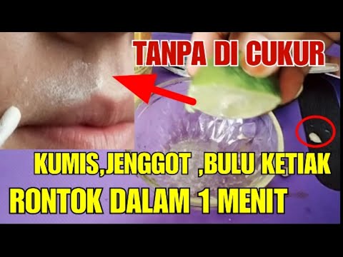 AMPUH !! CARA MENGHILANGKAN BULU SECARA PERMANEN DAN ALAMI | HOW TO REMOVE FEATHER PERMANENTLY