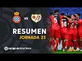 Resumen de RCD Espanyol vs Rayo Vallecano (2-3)