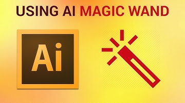 How to use magic wand in Adobe Illustrator
