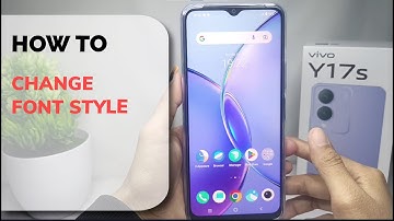 How To Change The Font Style In Vivo Y17s