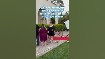 Day in the Life  of running a Photo Booth. Perfect Side Hustle for 2023.