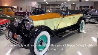 1925 Packard Eight 243 Touring, 46k Miles, Two Owners 63 Years