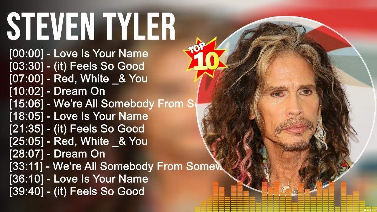 S.t.e.v.e.n T.y.l.e.r Greatest Hits Full Album ~ Best Songs ~ Top 10