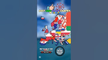 Most Liked Slavic Country From Europe ☸ #map #mapping #europe #geography #history #countries