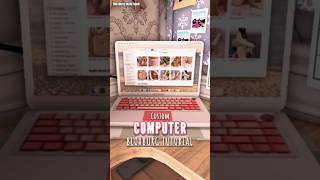 Bloxburg computer build hack! #shorts #bloxburg