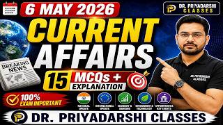 🔥 Daily Current Affairs 2026 | Important Questions for UPSC SSC Railway | Dr Priyadarshi Classes