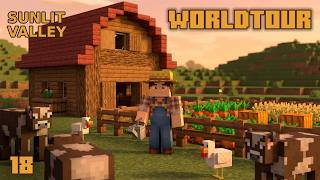 STARDEW VALLEY mais dans MINECRAFT EP.18 (Sunlit Valley) - WORLD TOUR