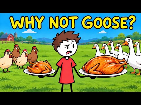 Why Don't We Eat Goose When It's So Easy to Raise?