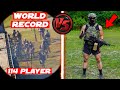 The Largest AIRSOFT LMG KillStreak Ever Recorded! ( 114 Players )