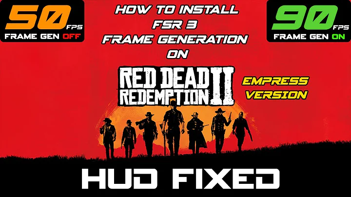 Améliorez votre expérience de jeu dans Red Dead Redemption 2 avec le mod FSR 3!