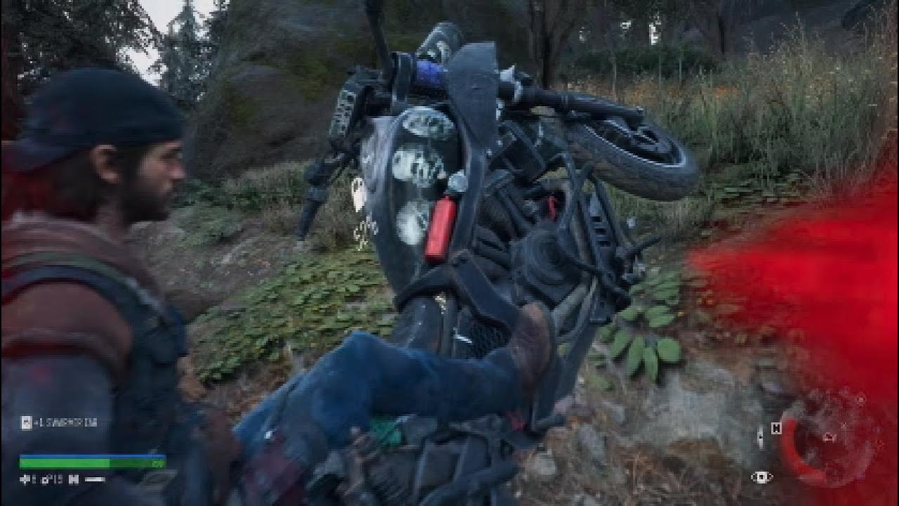 Days Gone Bike Crash 7 YouTube