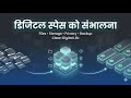 Digital Space Management Explained in Hindi | Files, Storage & Safety
