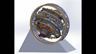 Dual Escapement 3-Axis Tourbillon