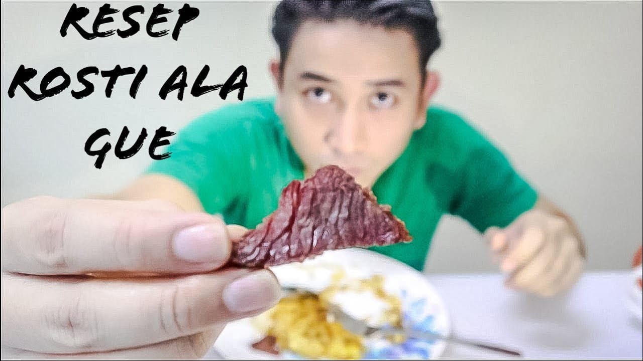 RESEP MAKANAN EROPA ("RESEP ROSTI ALA GUE" + DAGING SE'I KUPANG) 