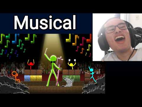 REACT Note Block Concert - Animation vs. Minecraft Shorts Ep 35 - Alan Becker