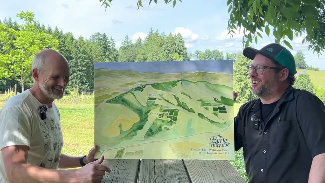 Jason Lett of The Eyrie Vineyards details the five estate vineyards in the Dundee Hills