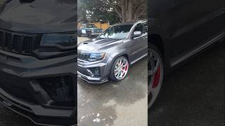 #widebody #amaniforged rimz on backwards WERE THEY DO THAT AT 🤣🤣🤣 #armani #srt #srtaddicts #srtjeep