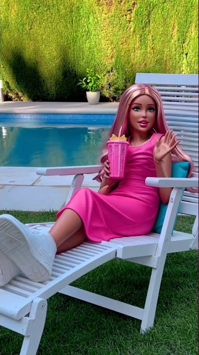 Alice like a Barbie girl in real life with Ken