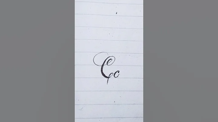 How to write C in cursive writing | a-z cursive handwriting #shorts #handwriting #cursivewriting