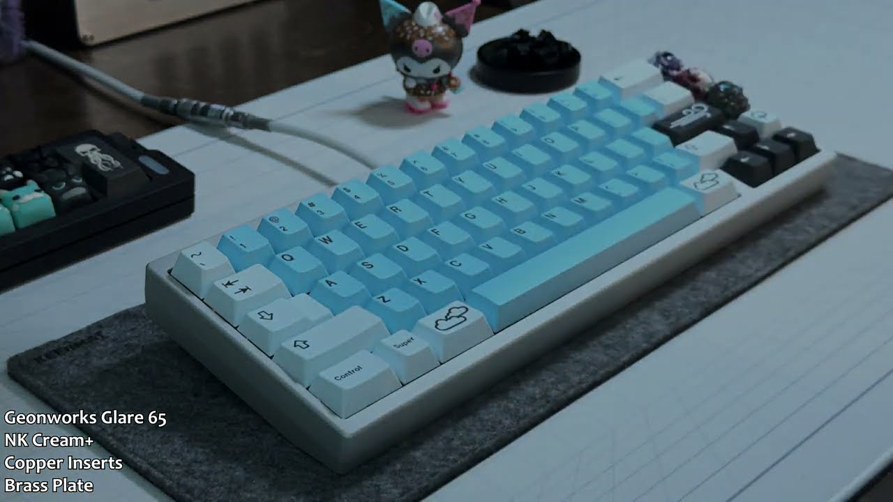 Geonworks Glare 65 Barebone Kit 自作キーボード Glare TKL Barebone Kit - GEONWORKS