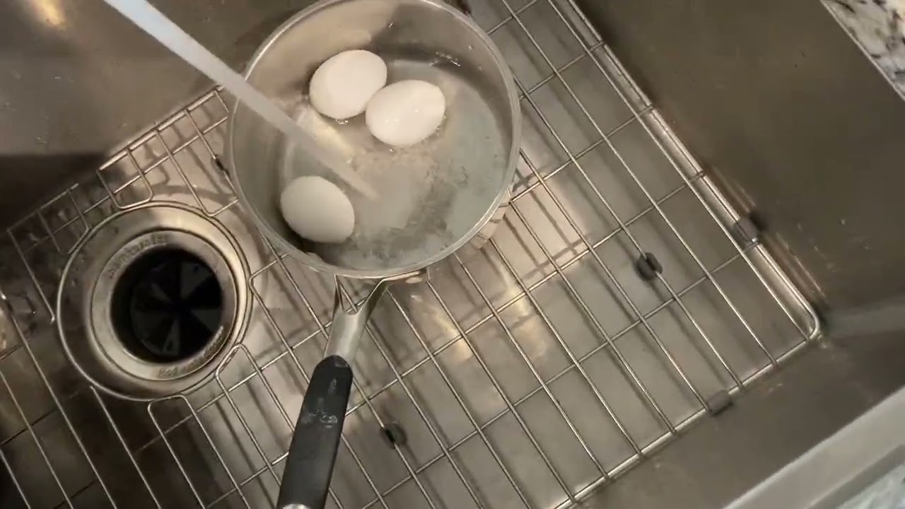 Perfect Eggs - Thermodynamics & Carryover Cooking #eggs #boiledeggs #thermodynamics 